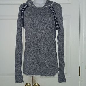 Patty Boutik Ribbed Knit Hoodie.Sweater  Sz XL  NWOT